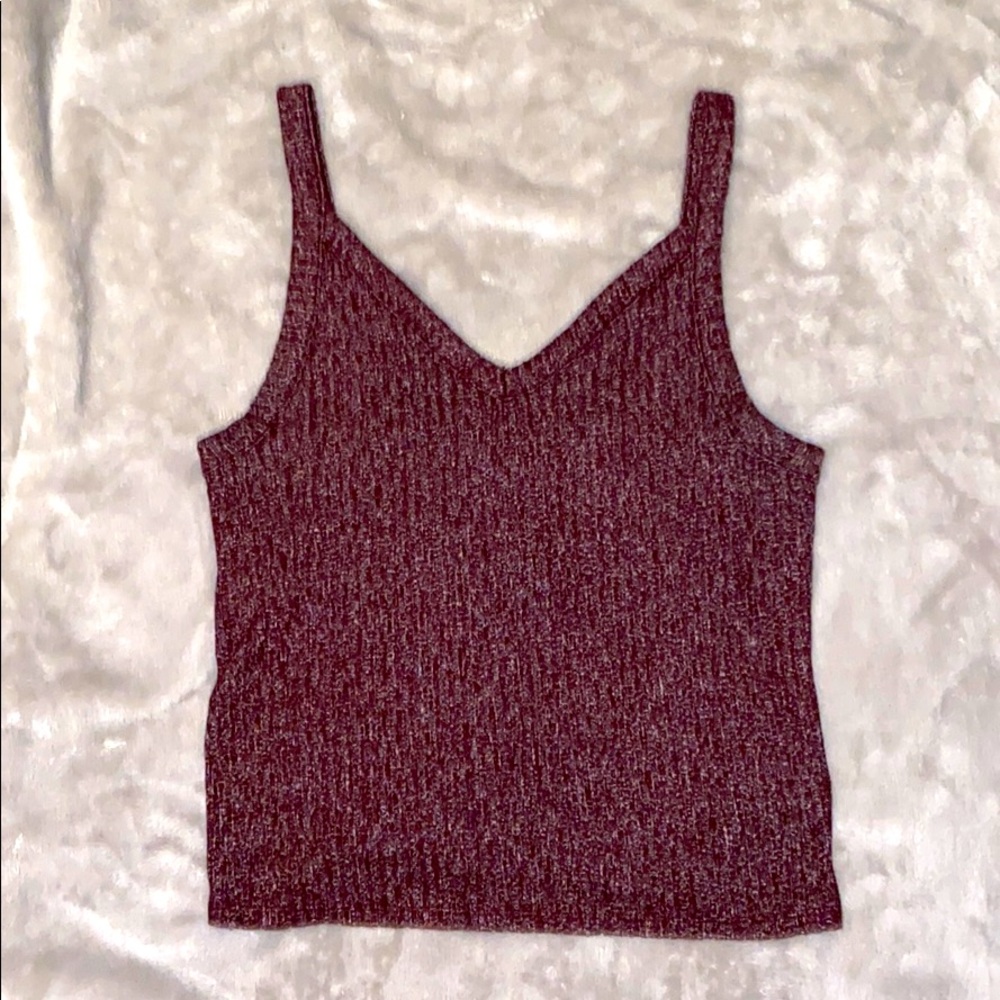 American Eagle Knit Cropped Tank top